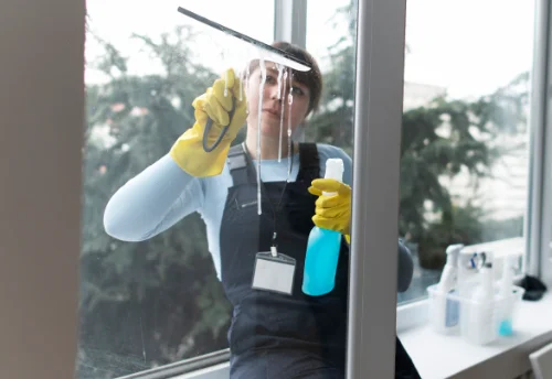 Nettoyage de vitres intérieures et extérieures à Mosset
